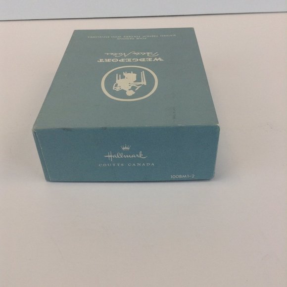 Vintage Coutts Hallmark Victorian Wedgeport Petite Notes Blank Cards - Picture 13 of 16